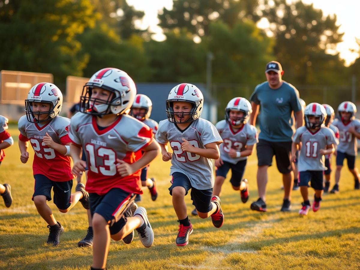 Sports Camps program participants